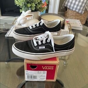 Vans Black and White Era Sneakers